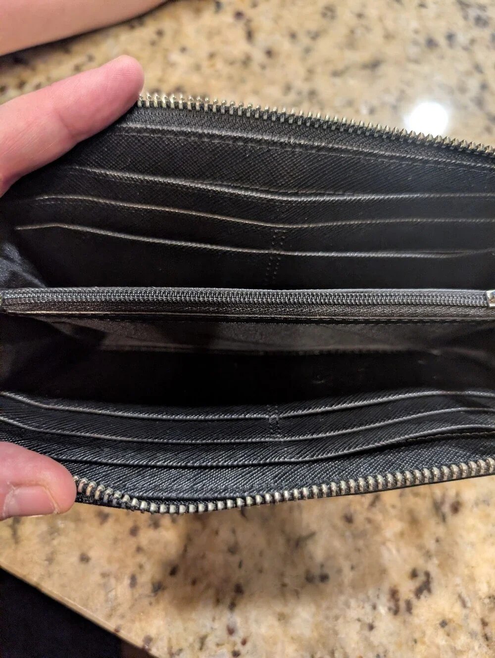 Coach Black Signature Wallet